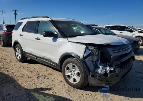 2013 Ford Explorer из США, поврежденный, VIN 1FM5K7B82DGC90620